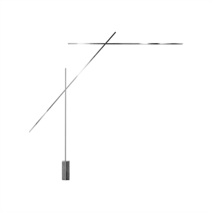 Lampadaire Nemo Flamingo 3000K Chrome
