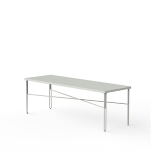 Table Basse NINE Inline 120x40 Gris Clair