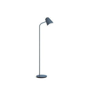 Lampadaire Northern Me avec Variateur Bleu Pétrole