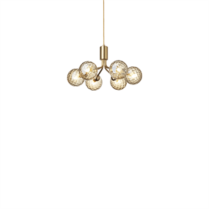 Lustre Nuura Apiales 6 en Laiton Brossé/Or Optique