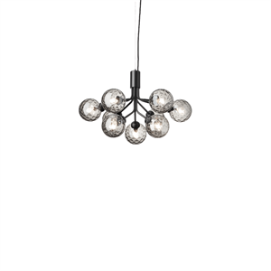 Lustre Nuura Apiales 9 Noir Satin/fumée Optique