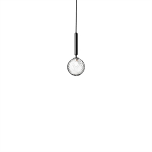 Suspension Nuura Miira 1 Pierre Gris et Transparent Petit