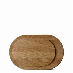Planche à découper en chêne n° 62 de la collection Ro, taille moyenne, naturelle