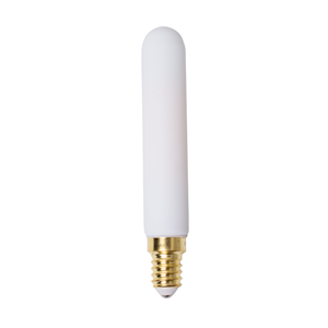 Ampoule tube Edgeform E14 3,7 W longue et Glacé à intensité variable