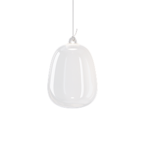 Lodes Oblò Suspension Grand 2700K Transparent/ Blanc