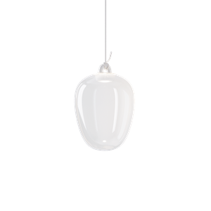 Lodes Oblò Suspension Moyenne 2700K Transparent/ Blanc