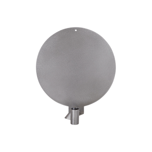 Bougeoir Décoratif Rond en Acier Inoxydable Frama