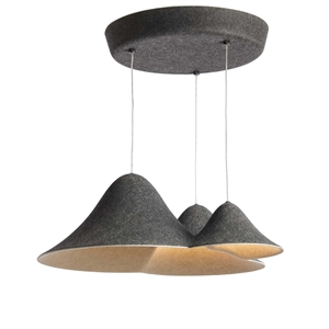 Loom Design Suspension Panorama Petit Noir/ Gris