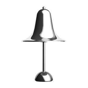 Lampe à Poser Pantop Verner Panton Ø23 Chrome