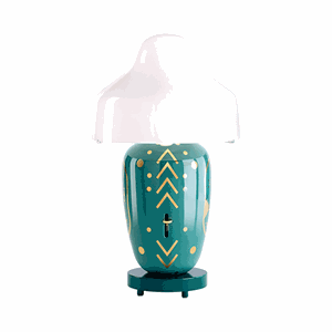 Parachilna Chinoz Lampe de Table Jåyuàn & Blanc