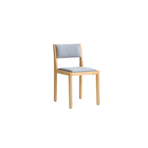 Vaarnii 016 Maasto Chaise de Salle à Manger Assise et Dossier Rembourrés Naturel/Carré 0134