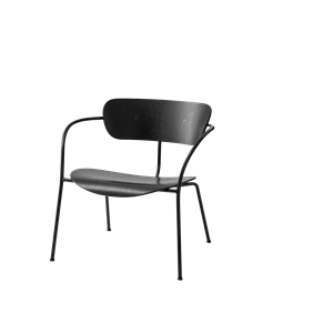 &Tradition Pavilion AV5 Fauteuil Noir/ Noir