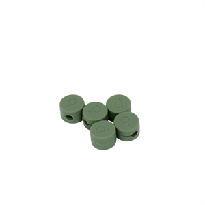 Serre-câbles pour Piédestal, Vert Mousse