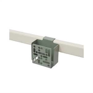 Support de Boîtier de Télécommande sur Piédestal Vert Mousse