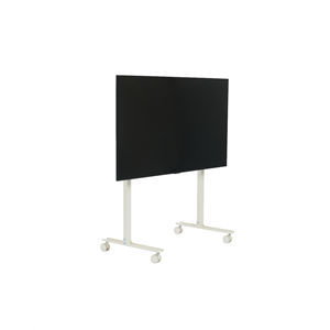 Meuble TV Droit à Roulettes sur Pied Pearl