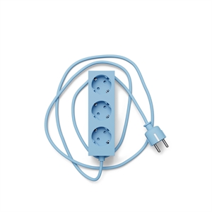 Pedestal Power Bar Multiprise 200 cm Bleu Poudré