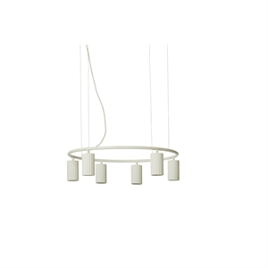 Suspension Pholc Donna Circle 60 Blanc Crème