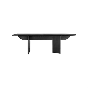 Bureau Louise Roe Pillabout 01 L200 Chêne laqué noir