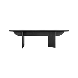 Table à manger Louise Roe Pillabout 02 L240 Chêne laqué noir