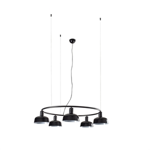 Faro TATAWIN CIRCULAIRE Suspension Petit Noir