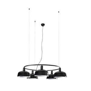 Faro TATAWIN CIRCULAIRE Suspension Grand Noir