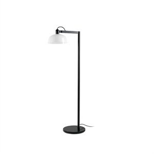 Lampadaire Faro TATAWIN Satin Noir/ Blanc