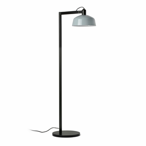 Faro TATAWIN Lampadaire Satin Noir/ Bleu Grisâtre