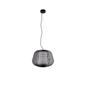 Suspension D'extérieur Faro NARA Noir Mat/Blanc Opale