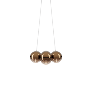 Lodes Random Cloud 7 Lustre Ø23 2700K Bronze/ Verre