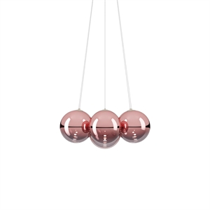 Lodes Random Cloud 7 Lustre Ø28 2700K Or Rose/Verre