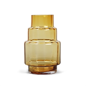 Collection Ro Réflexions Ouragan Bo. 69 Vase/Bougeoir Ambre