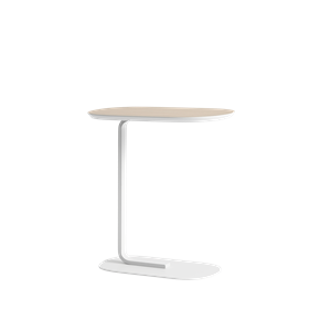 Muuto Relate Table Basse 60,5 cm Chêne/Blanc Cassé