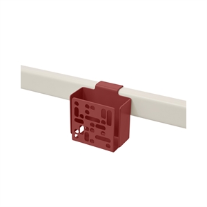 Pedestal Box Support Rouge Brûlant