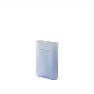 Muuto Ridge Vase H35 Bleu Clair/ Verre Glacé