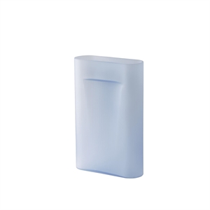 Muuto Ridge Vase H48.5 Bleu Clair/ Verre Glacé