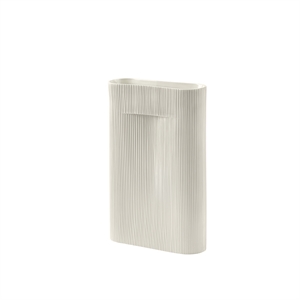 Muuto Ridge Vase Blanc Cassé H48,5 cm