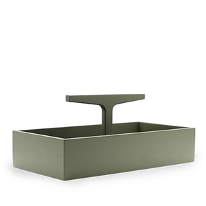 Coffret à Outils Bas de La Collection Ro, Chêne/ Vert