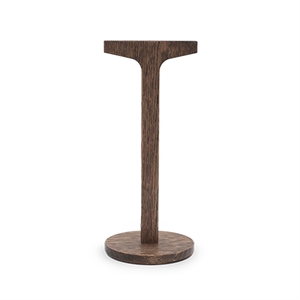 Porte-rouleau de Cuisine Toolié de La Collection Ro, Chêne Teinté Foncé