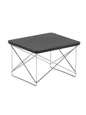 Vitra Occasional LTR Table de Chevet Chêne Fumé/ Chrome