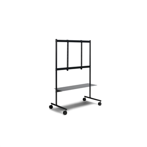 Meuble TV sur Piédestal Rover Anthracite