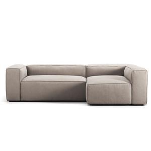 Canapé 3 Places Decotique Grand Divan Droit Sandshell/ Beige