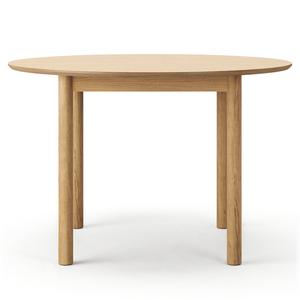 Table à Manger Department Wood Ø110 cm Noir
