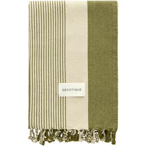 Decotique Summer Hamam Plaid 80x160 Olive
