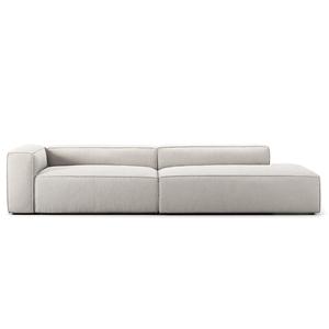 Canapé 3 places Decotique Grand, ouvert côté droit, Moonwhite