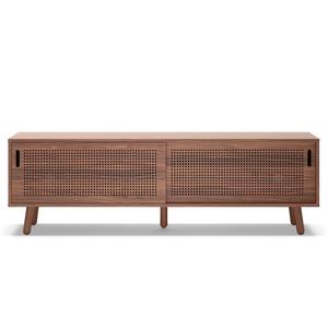 Banc TV Department Ray 180 cm Noyer