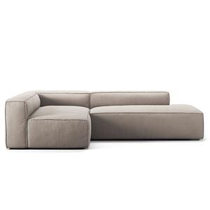 Canapé 3 places Decotique Grand, ouvert côté droit, couleur Sandshell/ Beige