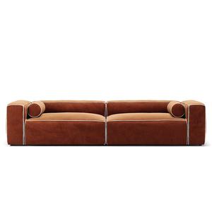 Canapé 4 places Decotique Grand Hue Moonwhite/ Cuivre