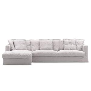Canapé 3 Places Decotique Le Grand Air Divan Gauche Gris
