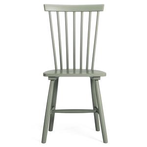 Chaise de Salle à Manger Windsor H17 en Bois de Department Wood, Gris et Vert