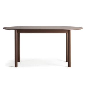 Table à Manger Department Wood 90x160 cm Chêne Foncé